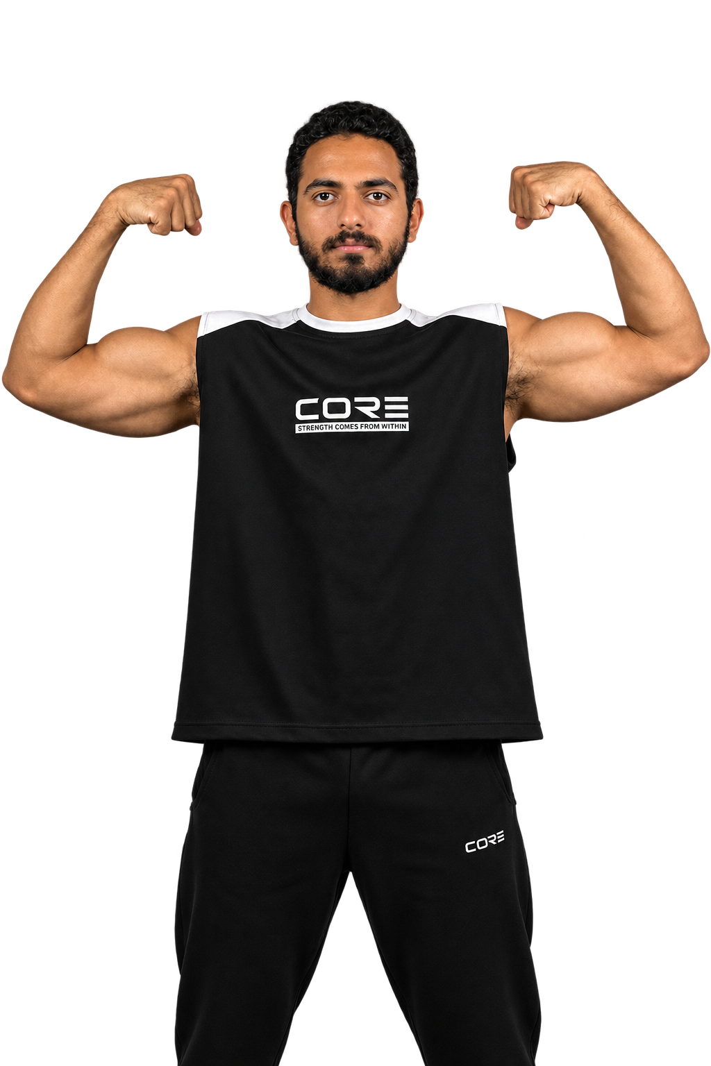 Relaxed Tank Top – Black