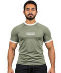 Compression Ringer  Tee – Sage Green