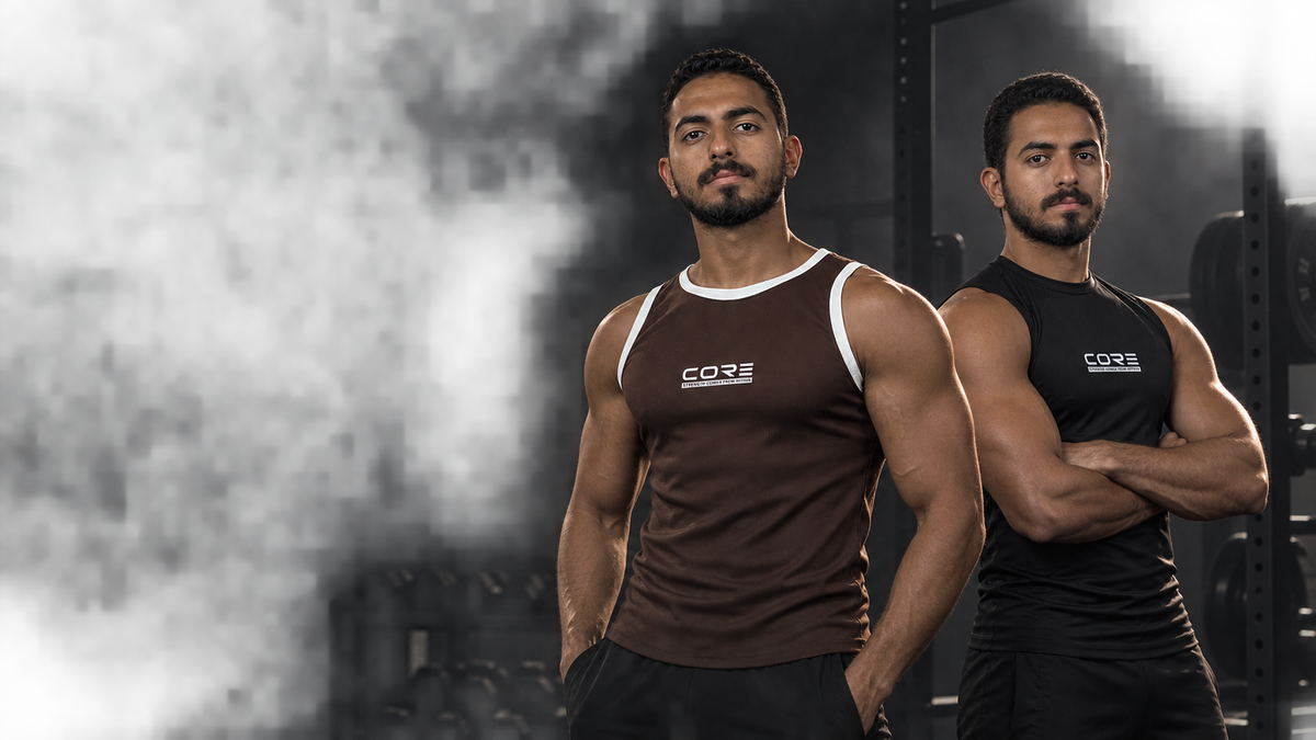 CORE athletic apparel collection desktop hero